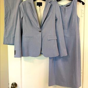 Powder blue/periwinkle, Banana Republic 3 piece suit
